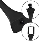 Anordsem Flexibler Selfie Stick - Smartphone Vlog Stativ Selfie Stick Blau