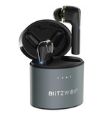 Blitzwolf BW-FYE8 Bezprzewodowe słuchawki douszne - TWS Słuchawki douszne True Touch Control Słuchawki douszne Bezprzewodowe słuchawki Bluetooth 5.0 Słuchawki Czarne