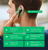 Blitzwolf BW-FYE8 Bezprzewodowe słuchawki douszne - TWS Słuchawki douszne True Touch Control Słuchawki douszne Bezprzewodowe słuchawki Bluetooth 5.0 Słuchawki Czarne