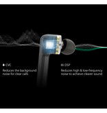 Blitzwolf BW-FYE8 Bezprzewodowe słuchawki douszne - TWS Słuchawki douszne True Touch Control Słuchawki douszne Bezprzewodowe słuchawki Bluetooth 5.0 Słuchawki Czarne