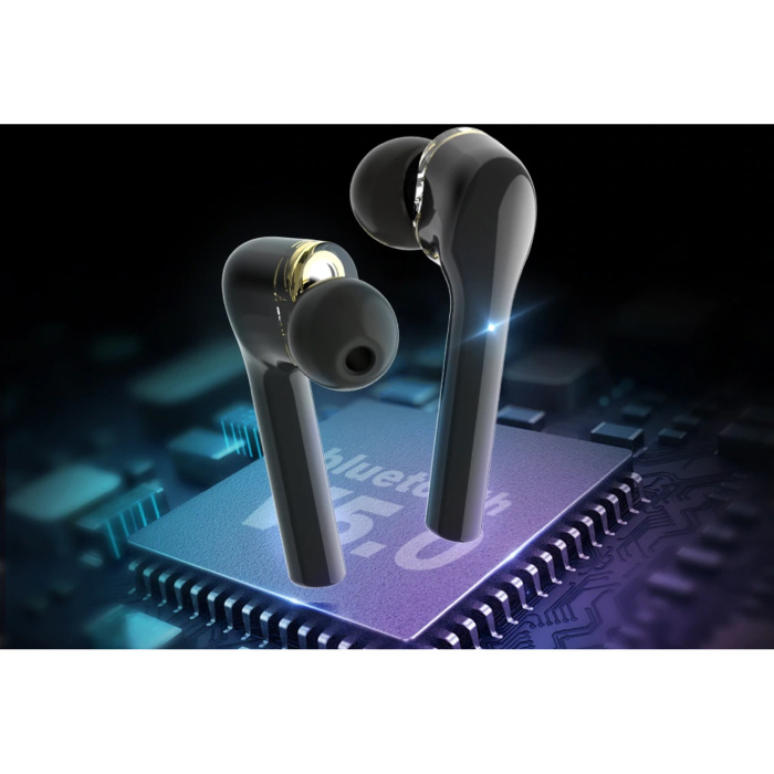 BW FYE8 Wireless Earbuds TWS Earbuds True Touch Control Earbuds Earbuds Bluetooth 5.0 Wireless Buds Earphones Earphones Black