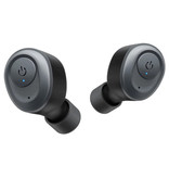 Blitzwolf Auriculares inalámbricos BW-FYE4 - Auriculares TWS Auriculares con control táctil verdadero Auriculares Auriculares Bluetooth 5.0 Auriculares inalámbricos Auriculares Negro