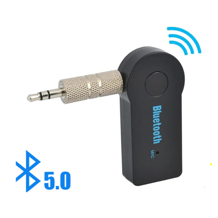 Adaptador Bluetooth 5.0 Usb Dongle Aux 3.5mm Para Coche Auto