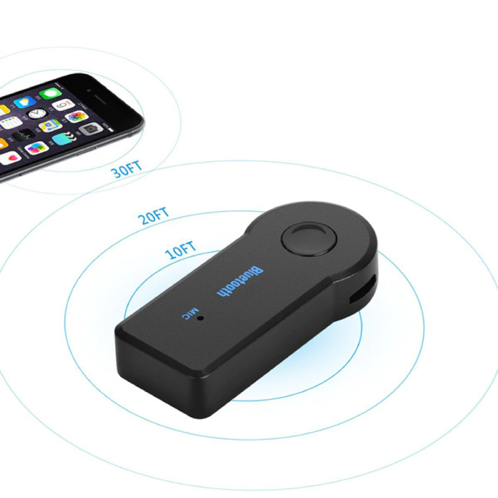 PUSOKEI Adattatore Bluetooth 5.0 2-in-1: Ricevi E Trasmetti Audio Senza Fili, Con Cavo AUX Da 3,5 Mm Per Stereo, Auto E HI-FI