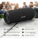 Blitzwolf Altavoz inalámbrico BW-WA1 - Altavoz inalámbrico Bluetooth 5.0 Soundbar Box Negro