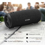 Blitzwolf BW-WA1 Wireless Speaker - Speaker Wireless Bluetooth 5.0 Soundbar Box Black