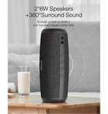 Blitzwolf Haut-parleur sans fil BW-WA1 - Haut-parleur sans fil Bluetooth 5.0 Soundbar Box noir