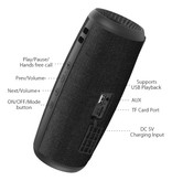 Blitzwolf Altoparlante wireless BW-WA1 - Altoparlante Wireless Bluetooth 5.0 Soundbar Box nero