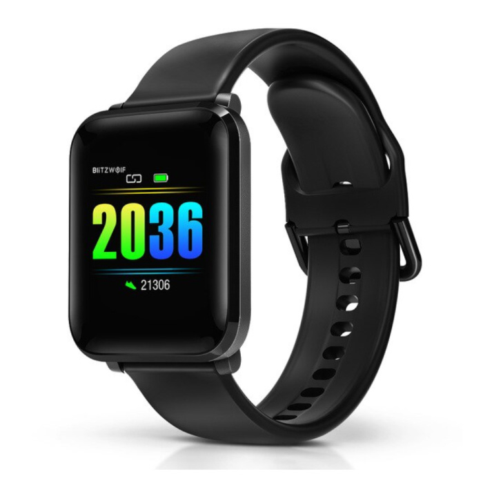 BW-HL1 Smartwatch Smartband Smartfon Fitness Sport Activity Tracker Zegarek IPS iOS Android iPhone Samsung Huawei Czarny