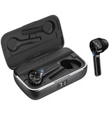 Blitzwolf Auriculares inalámbricos BW-FYE6 - Auriculares deportivos TWS Auriculares con control táctil verdadero Auriculares inalámbricos Bluetooth 5.0 Auriculares Auriculares Negro