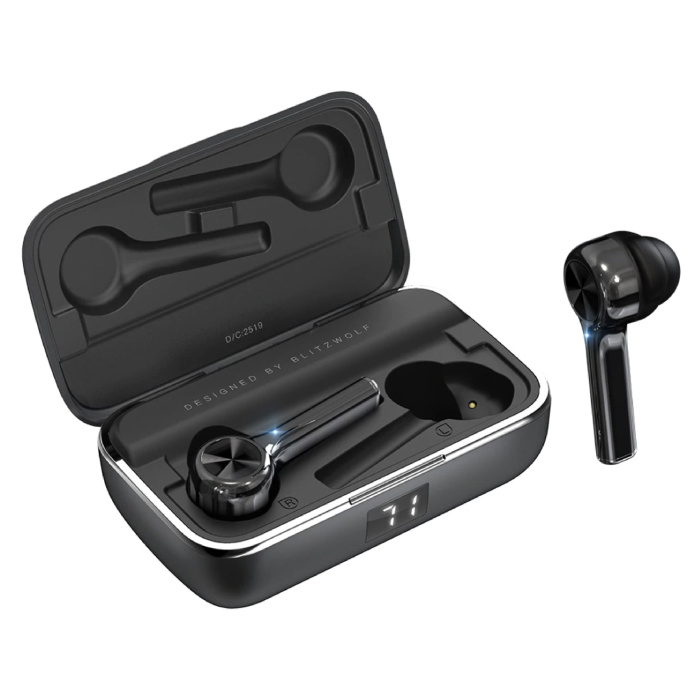 Auriculares inalámbricos Encok W05 - Control táctil verdadero de carga  inalámbrica Qi