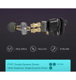 Blitzwolf Écouteurs sans fil BW-FYE7 - Écouteurs TWS Sport Écouteurs à commande unique Bluetooth 5.0 Écouteurs sans fil Écouteurs Noir