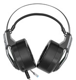 Blitzwolf Auriculares para juegos BW-GH1 - Para PS3 / PS4 / XBOX / PC Sonido envolvente 7.1 - Auriculares Auriculares con micrófono