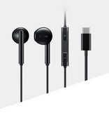 Huawei CM33 Auriculares con cable Eartjes Ecouteur Auricular con micrófono Negro