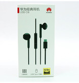 Huawei CM33 Auriculares con cable Eartjes Ecouteur Auriculares con micrófono Blanco