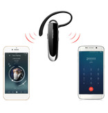 New Bee Kabelloses Business-Headset – Ohrhörer mit One-Click-Steuerung, TWS-Ohrhörer, Bluetooth 5.0, kabelloser Bud-Kopfhörer, Schwarz