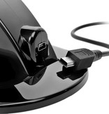 Stuff Certified® Estación de carga para PlayStation 4 Estación de carga para controlador - Estación de carga dual Negro