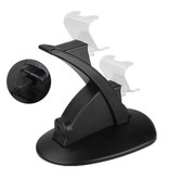 Stuff Certified® Charging Station for PlayStation 4 Charging Dock Station for Controller - Dual Charging Station Black