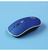 Stuff Certified® G-1600 Draadloze Muis Geruisloos - Optisch - Tweehandig en Ergonomisch - Blauw