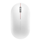 Xiaomi Ratón inalámbrico Mi Mouse 2 - Silencioso / Óptico / Ambidiestro / Ergonómico - Blanco