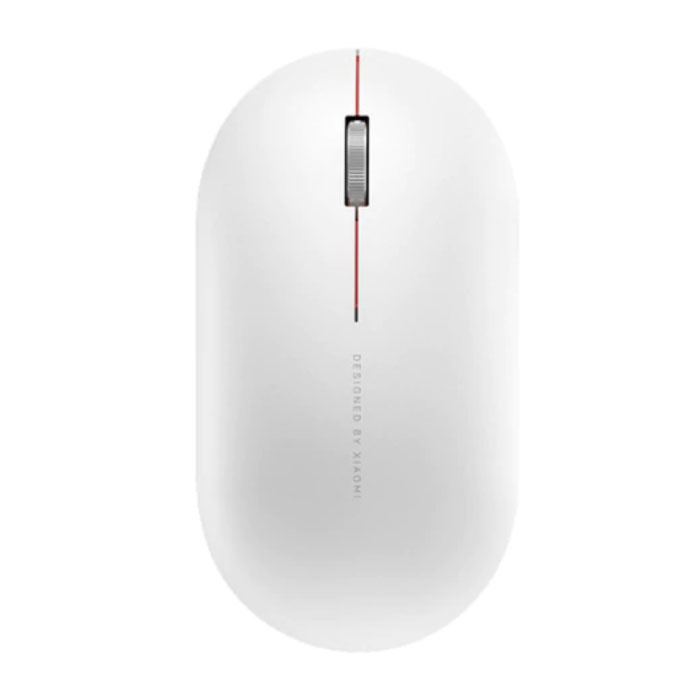 Mysz bezprzewodowa Mi Mouse 2 - Bezgłośna / Optyczna / Oburęczna / Ergonomiczna - Biała