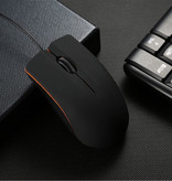 Robotsky Mouse ottico M20 cablato - silenzioso / ottico / ambidestro / ergonomico - nero