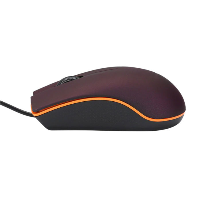 Souris optique filaire M20 - silencieuse / ambidextre