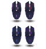 Zuoya Mouse da gioco ottico MMR5 cablato - Destro ed ergonomico con regolazione DPI - 3200 DPI - 7 pulsanti - Nero