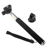 Orbmart Ausziehbarer Selfie Stick - Smartphone Vlog Stativ Selfie Stick Schwarz