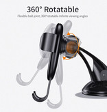 Essager Universal Phone Holder Car with Suction Cup and Arm - Dashboard Smartphone Holder