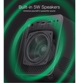 Blitzwolf BW-VP7 Mini LCD Projector met Speaker - Mini Beamer Home Media Speler - 5000 Lumen