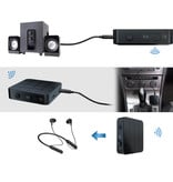 Stuff Certified® Bluetooth 5.0 Transmitter/Receiver AUX Jack 3.5mm - Draadloze Adapter Audio Streamen