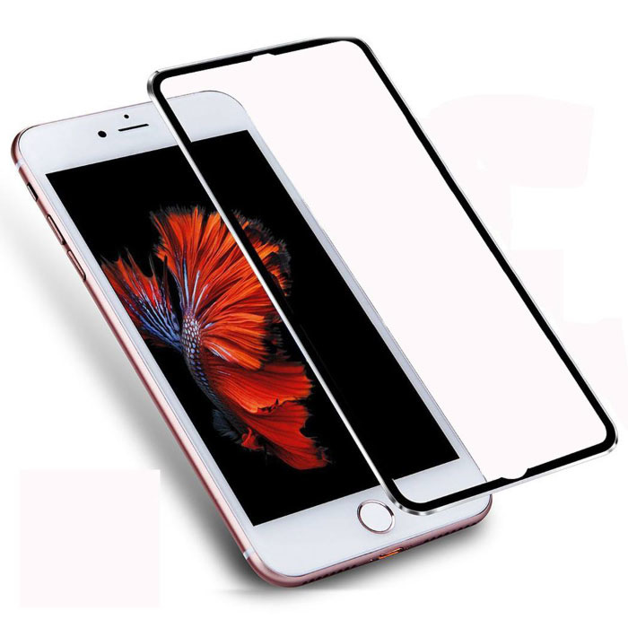 Stuff Certified® iPhone 6 Full Cover Displayschutzfolie 2.5D gehärtete Glasfolie gehärtete Glasgläser