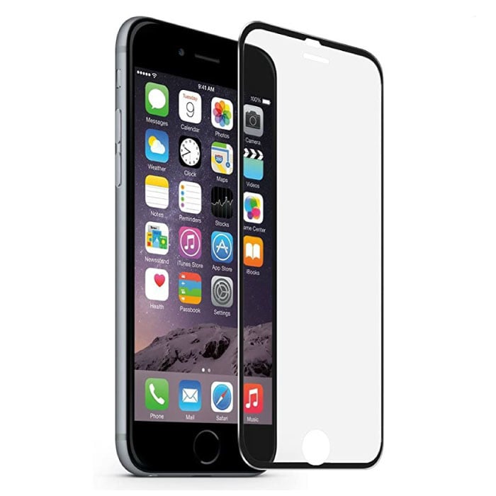 iPhone 6S Full Cover Screen Protector 2.5D Tempered Glass Film Gehard Glas Glazen