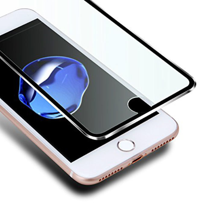 Pantalla iPhone 7 de la cubierta completa del protector de vidrio templado  de Cine 2.5D