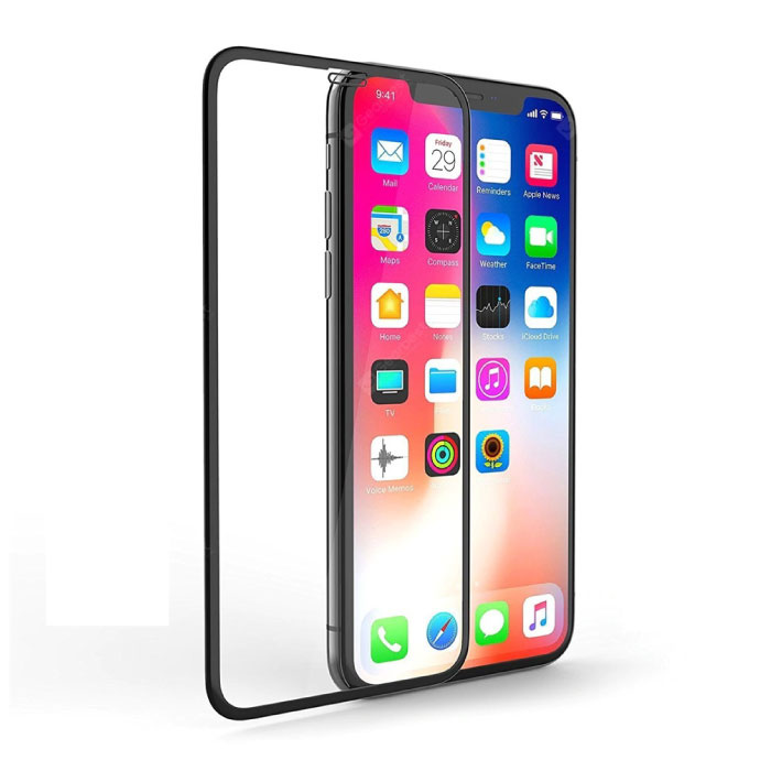 iPhone XS Full Cover Screen Protector 2.5D Tempered Glass Film Tempered Glass Glasses