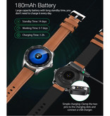 Blitzwolf BW-HL3 Smartwatch Smartband Smartfon Fitness Sport Activity Tracker Zegarek IPS iOS Android iPhone Samsung Huawei Czarny