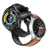 Blitzwolf BW-HL3 Smartwatch Smartband Smartfon Fitness Sport Activity Tracker Zegarek IPS iOS Android iPhone Samsung Huawei Brown