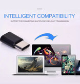 Stuff Certified® Convertidor Adaptador Micro-USB a USB-C - Alta Velocidad - Blanco