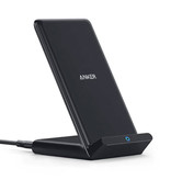 ANKER Caricabatterie wireless Powerwave - Caricabatterie universale Qi a ricarica rapida Tappetino di ricarica wireless da 10 W nero