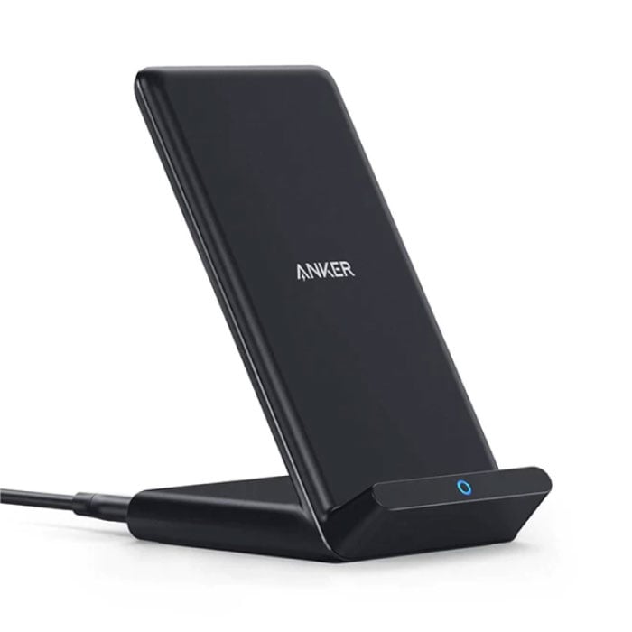 Powerwave Wireless Charger - Fast Charge Qi Universal Charger 10W Wireless Charging Pad Black