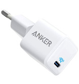 ANKER Nano Ładowarka z wtyczką USB Szybkie ładowanie - 18W Szybkie ładowanie 3.0 - Ładowarka ścienna Adapter ładowarki domowej Biała