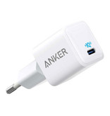 ANKER Nano Ładowarka z wtyczką USB Szybkie ładowanie - 18W Szybkie ładowanie 3.0 - Ładowarka ścienna Adapter ładowarki domowej Biała