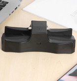 Stuff Certified® Stazione di ricarica per PlayStation 5 Dock di ricarica per PS5 per controller - Doppia stazione di ricarica nera