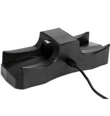 Stuff Certified® Stazione di ricarica per PlayStation 5 Dock di ricarica per PS5 per controller - Doppia stazione di ricarica nera
