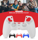 Stuff Certified® Nakładka antypoślizgowa / skórka do kontrolera PlayStation 5 - Osłona uchwytu PS5 - Czerwona