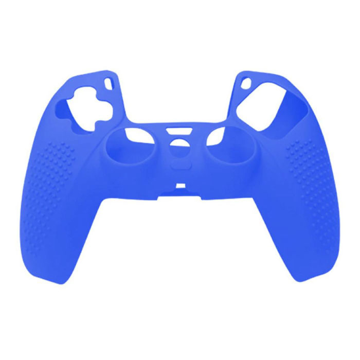 Funda / piel antideslizante para el mando de PlayStation 5 - Funda de agarre PS5 - Azul