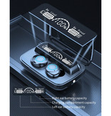 Stuff Certified® Drahtlose M17-Ohrhörer mit Touch-Steuerung - 4000 mAh TWS Powerbank Smart Touch Control Bluetooth 5.1 Ohrhörer Ohrhörer Ohrhörer Ohrhörer