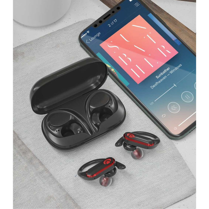  BlitzMax Auriculares de oreja abierta, auriculares inalámbricos  Bluetooth 5.3 de oreja abierta, controladores de graves mejorados de 0.638  in, comodidad duradera, pantalla LED de reproducción de 60 : Electrónica