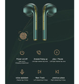 Stuff Certified® Bezprzewodowe słuchawki J18 - True Touch Control Słuchawki TWS Bezprzewodowe słuchawki douszne Bluetooth 5.0 Słuchawki Czarne